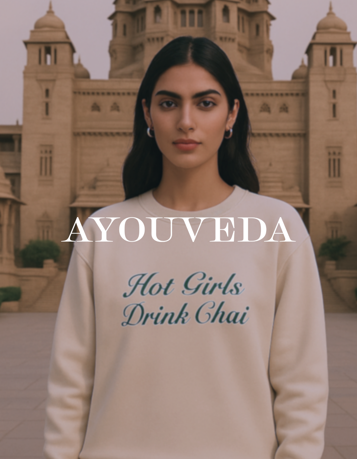 "Hot Girls Drink Chai" Sweater